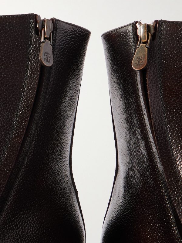 Pedula Full-Grain Leather Boots - CU Pedula Full-Grain Leather Boots - CU