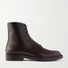 Pedula Full-Grain Leather Boots Pedula Full-Grain Leather Boots