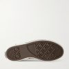 + Converse One Star Leather-Trimmed Calf Hair Sneakers - E1