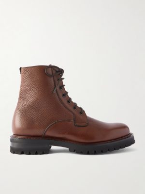 Coalport 2 Full-Grain Leather Derby Boots