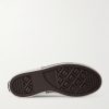 + Converse One Star Leather-Trimmed Calf Hair Sneakers - E1 + Converse One Star Leather-Trimmed Calf Hair Sneakers - E1