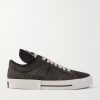 + Converse One Star Leather-Trimmed Calf Hair Sneakers + Converse One Star Leather-Trimmed Calf Hair Sneakers