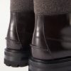Padstow Glossed-Leather Boots - CU Padstow Glossed-Leather Boots - CU