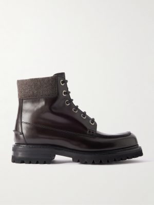 Padstow Glossed-Leather Boots Padstow Glossed-Leather Boots