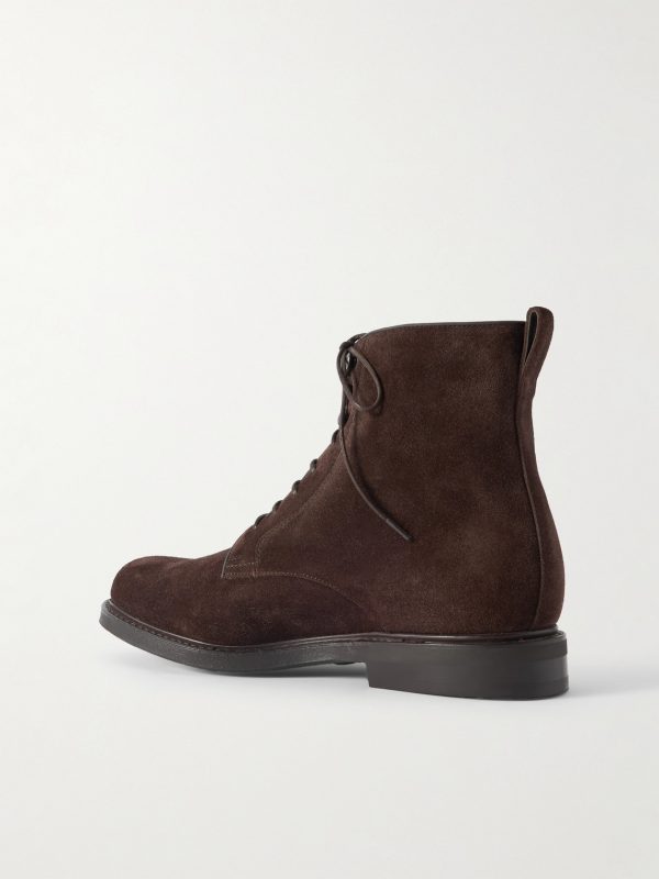 Pullford Suede Lace-Up Boots - BK