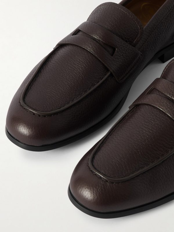 Milton Full-Grain Deerskin Loafers - CU Milton Full-Grain Deerskin Loafers - CU