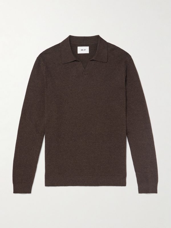 Paul 60019 Ribbed Organic Cotton Polo Shirt