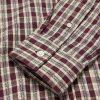 Colby 50007 Embroidered Checked Organic Cotton Shirt - E1
