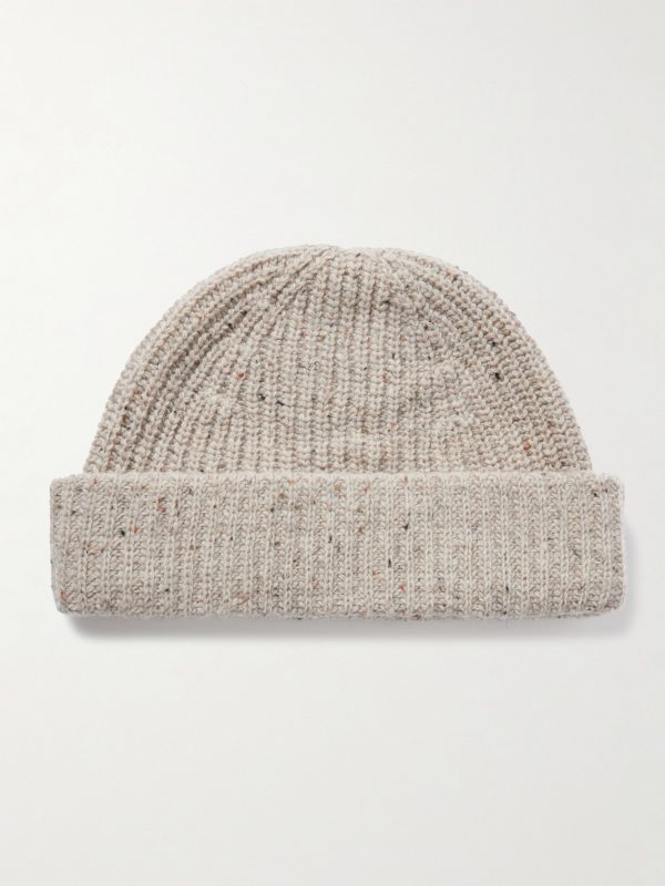 Sailor 6697 Ribbed Wool-Blend Beanie