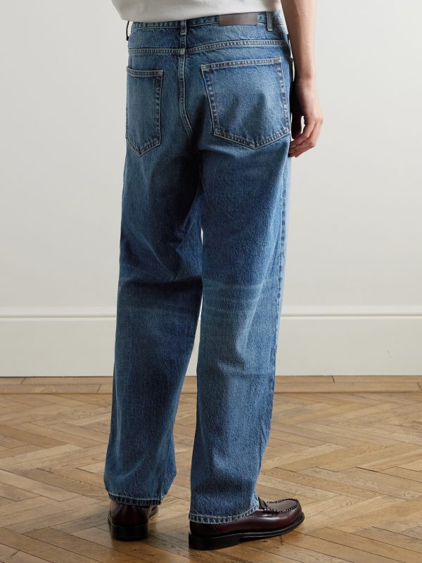 Otis 1847 Straight-Leg Stonewashed Jeans - BK