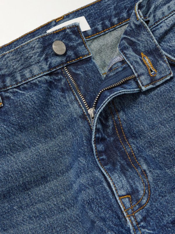 Otis 1847 Straight-Leg Stonewashed Jeans - E1