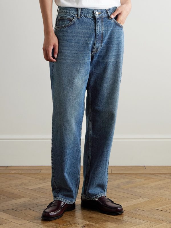 Otis 1847 Straight-Leg Stonewashed Jeans - FR
