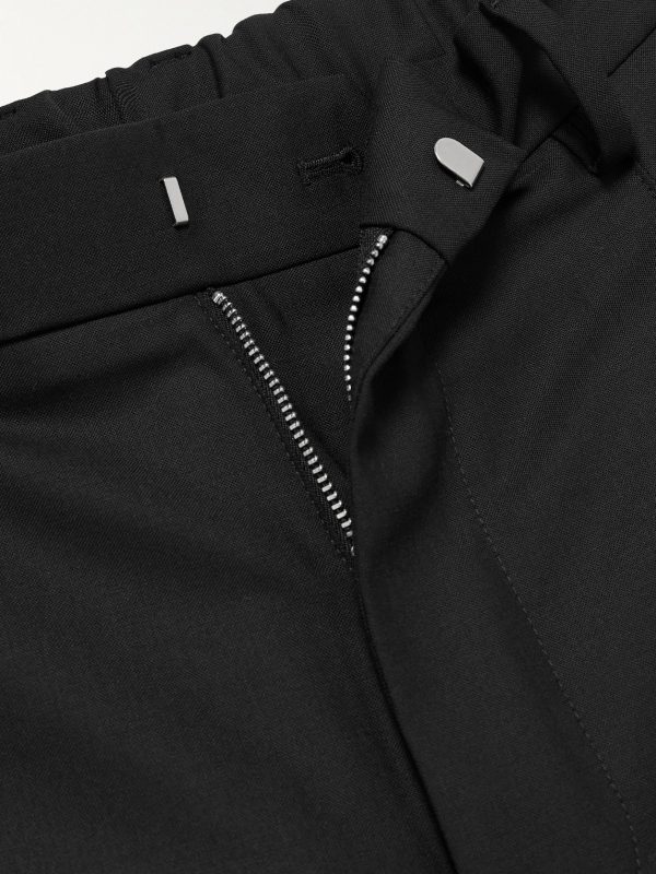 Kay 1088 Straight-Leg Pleated Recycled Woven Trousers - E1 Kay 1088 Straight-Leg Pleated Recycled Woven Trousers - E1