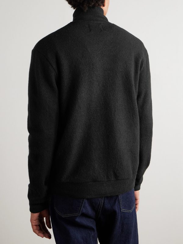 6398 Merino Wool-Felt Jacket - BK 6398 Merino Wool-Felt Jacket - BK