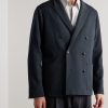 Jordin 10002 Double-Breasted Wool-Blend Twill Suit Jacket - FR Jordin 10002 Double-Breasted Wool-Blend Twill Suit Jacket - FR
