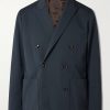 Jordin 10002 Double-Breasted Wool-Blend Twill Suit Jacket Jordin 10002 Double-Breasted Wool-Blend Twill Suit Jacket