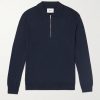 Sergio 6605 Merino Wool Half-Zip Polo Shirt Sergio 6605 Merino Wool Half-Zip Polo Shirt