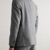 Timo 10001 Herringbone Wool and Cotton-Blend Suit Jacket - BK Timo 10001 Herringbone Wool and Cotton-Blend Suit Jacket - BK