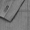 Timo 10001 Herringbone Wool and Cotton-Blend Suit Jacket - CU Timo 10001 Herringbone Wool and Cotton-Blend Suit Jacket - CU