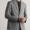Timo 10001 Herringbone Wool and Cotton-Blend Suit Jacket - FR Timo 10001 Herringbone Wool and Cotton-Blend Suit Jacket - FR