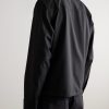 Alban 1088 Recycled Grain de Poudre Overshirt - BK