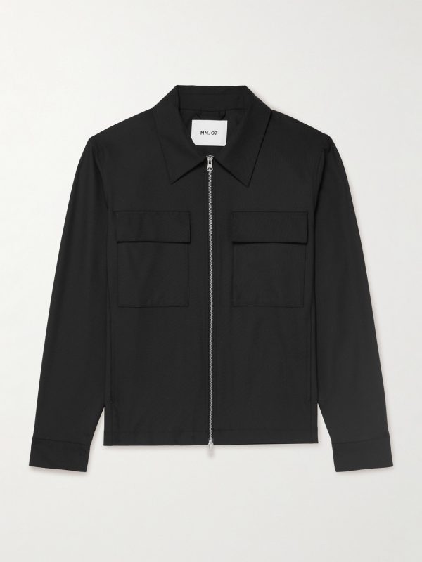Alban 1088 Recycled Grain de Poudre Overshirt