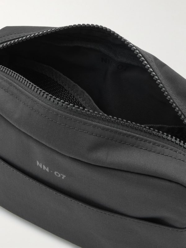Logo-Print Recycled-Ripstop Wash Bag - E1 Logo-Print Recycled-Ripstop Wash Bag - E1