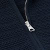 Gustav Open-Knit Organic Cotton Zip-Up Cardigan - CU Gustav Open-Knit Organic Cotton Zip-Up Cardigan - CU