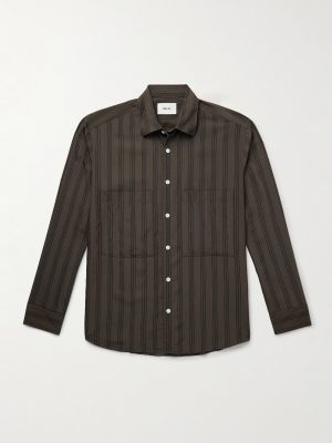 Freddy 50010 Striped TENCEL™ Modal-Blend Twill Shirt