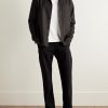 Freddy 1630 Pinstriped Recycled-Wool-Blend Overshirt - OU