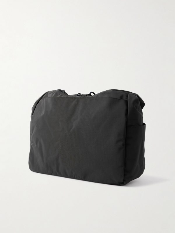 Recycled-Ripstop Messenger Bag - BK