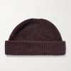 Sailor 6650 Ribbed Wool-Blend Beanie