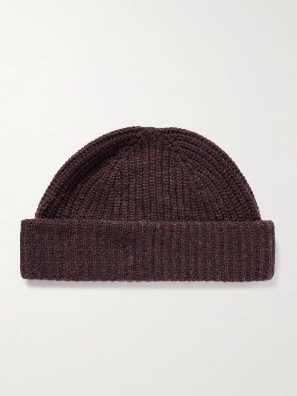 Sailor 6650 Ribbed Wool-Blend Beanie