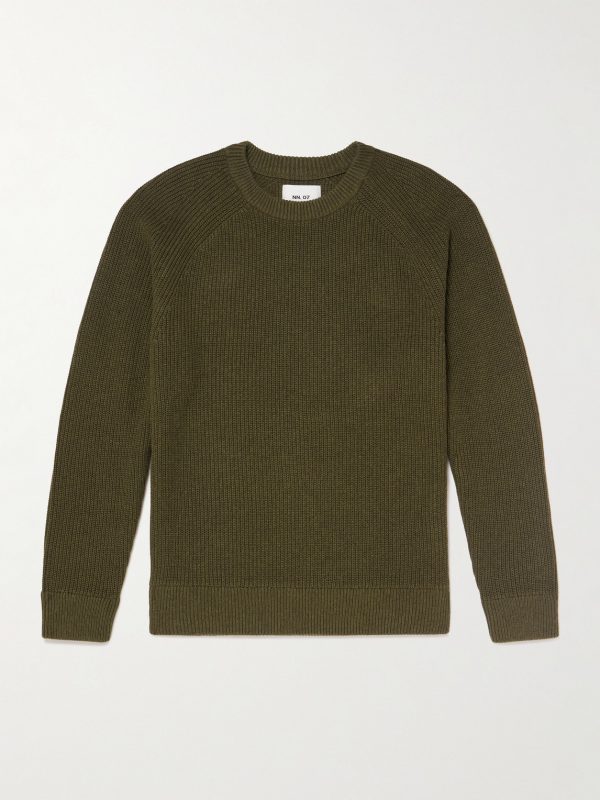 Jacobo 6470 Ribbed Cotton Sweater Jacobo 6470 Ribbed Cotton Sweater