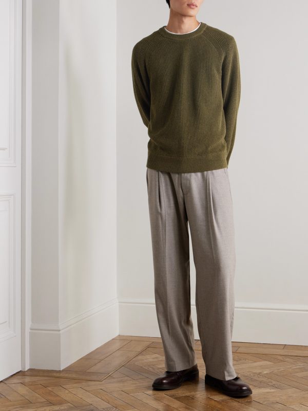Jacobo 6470 Ribbed Cotton Sweater - OU Jacobo 6470 Ribbed Cotton Sweater - OU