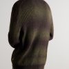 Thor 60009 Dégradé Waffle-Knit Cardigan - BK Thor 60009 Dégradé Waffle-Knit Cardigan - BK