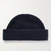 Sailor 6650 Ribbed Wool-Blend Beanie