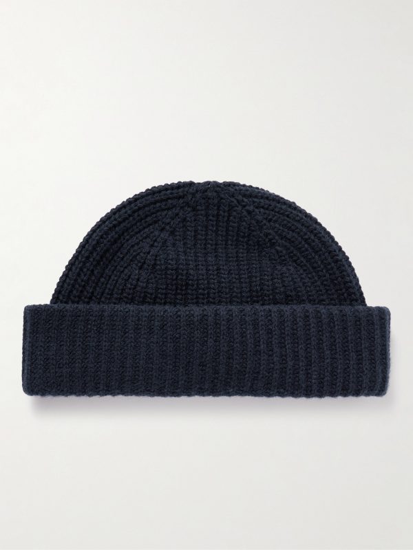 Sailor 6650 Ribbed Wool-Blend Beanie