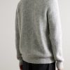 Alfie 6651 Knitted Half-Zip Sweater - BK