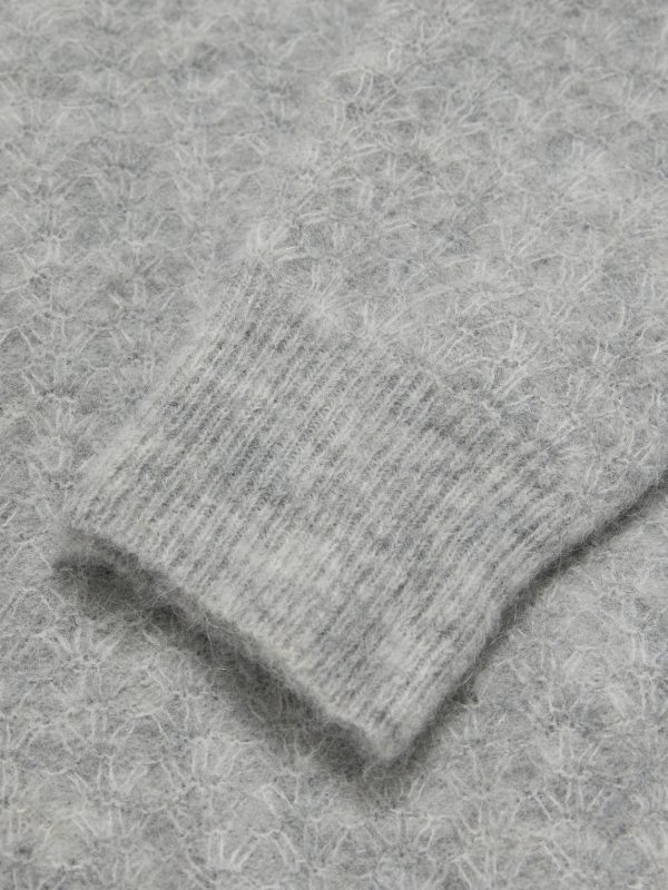 Alfie 6651 Knitted Half-Zip Sweater - E1