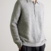 Alfie 6651 Knitted Half-Zip Sweater - FR