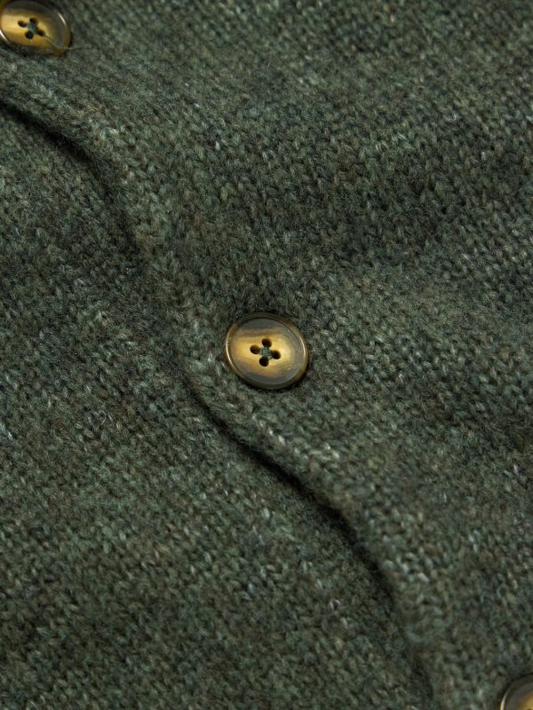 Lee 6598 Merino Wool-Blend Cardigan - CU