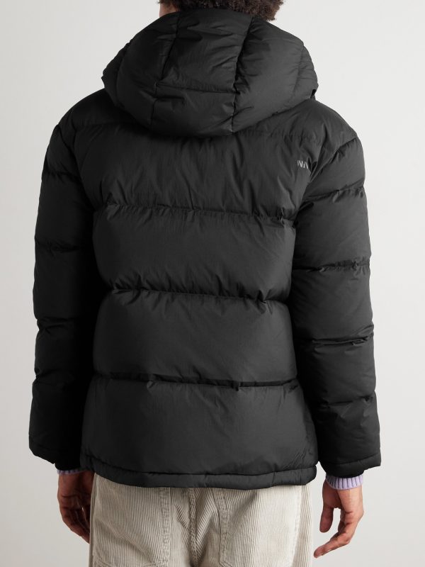Matthew 8245 Quilted Padded Recycled-Shell Hooded Jacket - BK Matthew 8245 Quilted Padded Recycled-Shell Hooded Jacket - BK