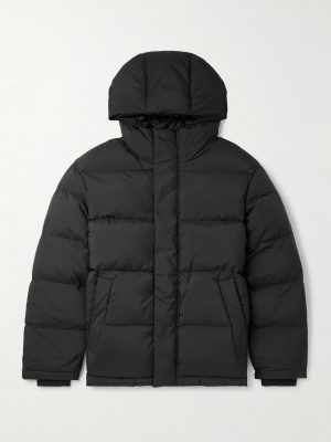 Matthew 8245 Quilted Padded Recycled-Shell Hooded Jacket