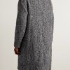 Franco 8439 Tweed Overcoat - BK Franco 8439 Tweed Overcoat - BK