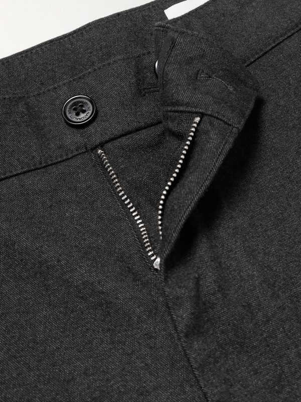 Aden 1067 Straight-Leg Recycled Grain de Poudre Trousers - E1 Aden 1067 Straight-Leg Recycled Grain de Poudre Trousers - E1