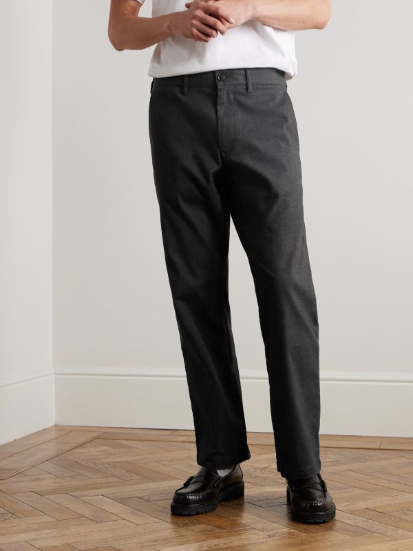 Aden 1067 Straight-Leg Recycled Grain de Poudre Trousers - FR Aden 1067 Straight-Leg Recycled Grain de Poudre Trousers - FR