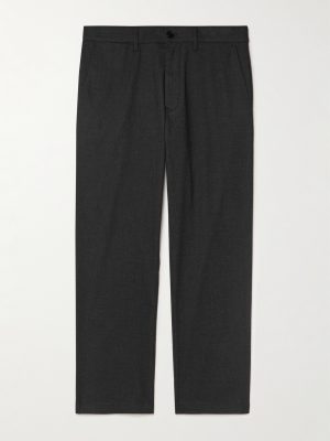 Aden 1067 Straight-Leg Recycled Grain de Poudre Trousers Aden 1067 Straight-Leg Recycled Grain de Poudre Trousers
