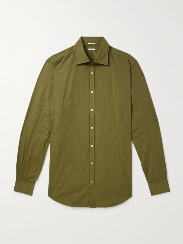 Striped Cotton Shirt Striped Cotton Shirt