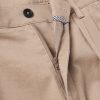 Stan Tapered Pleated Cotton-Twill Trousers - E1 Stan Tapered Pleated Cotton-Twill Trousers - E1